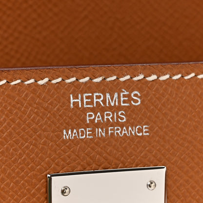 Hermes Epsom Kelly Sellier 35 Gold 6 of 16
