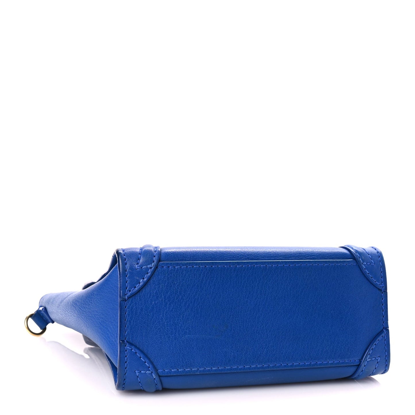 Smooth Calfskin Nano Luggage Royal Blue