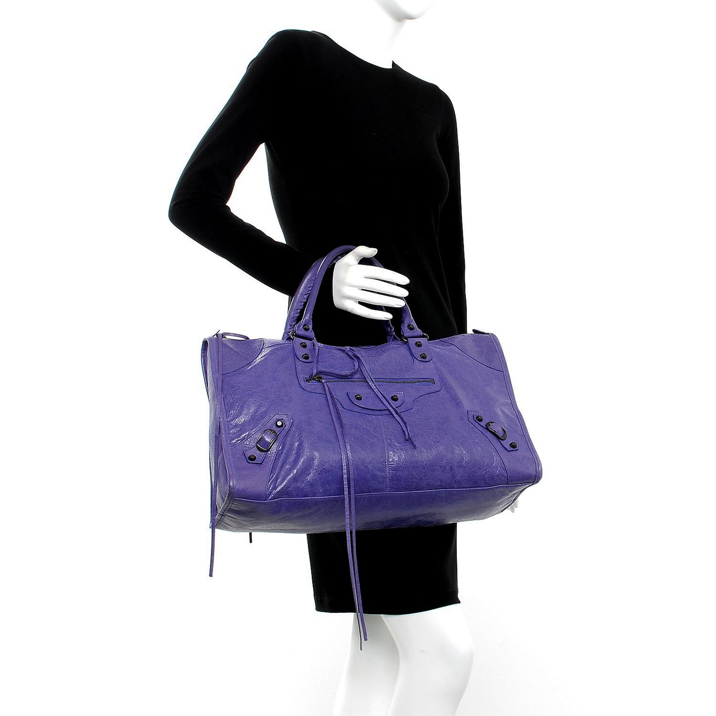 Agneau Classic Hardware Work Bleu Lavande