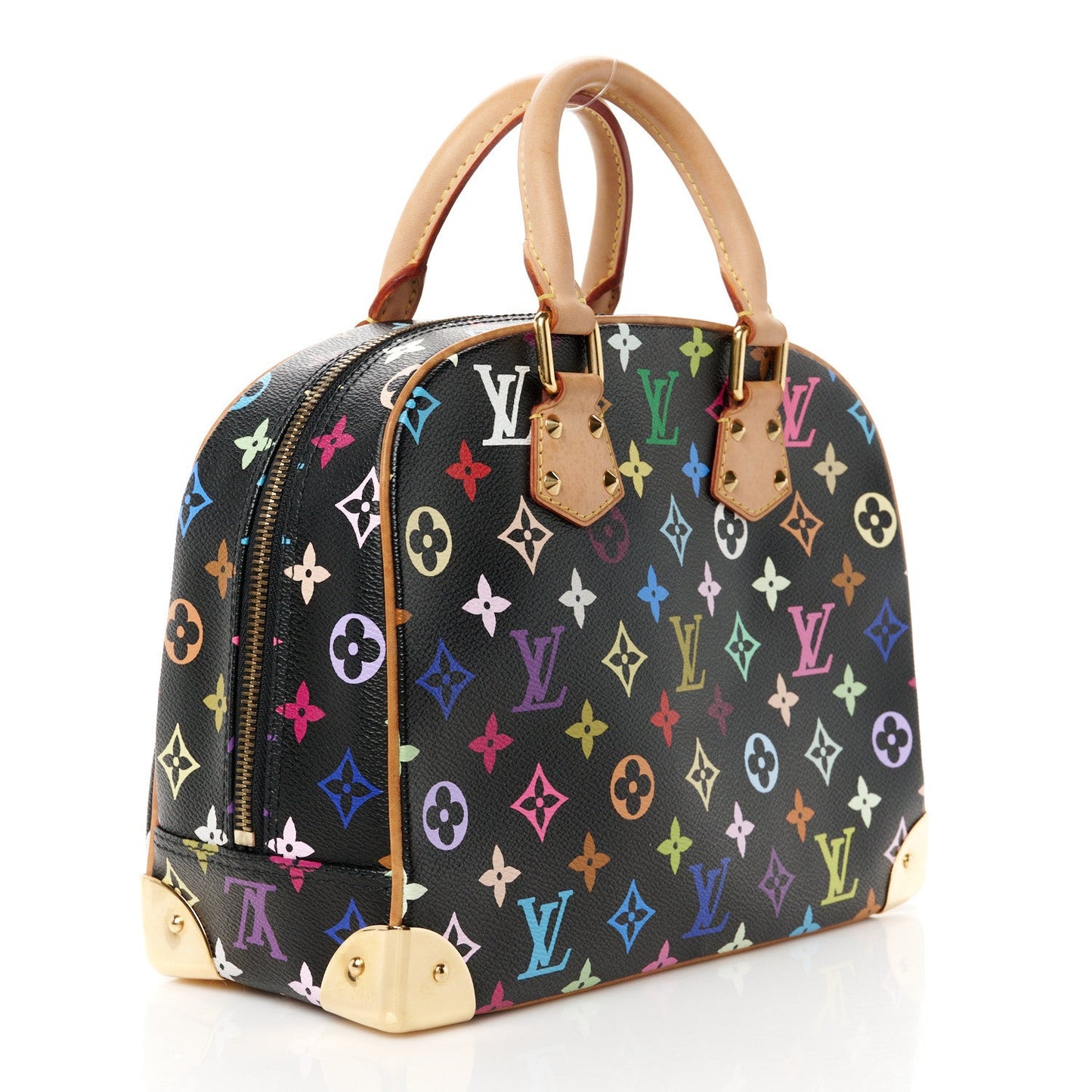Monogram Multicolor Trouville Black