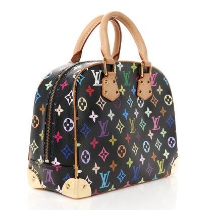 Louis Vuitton Monogram Multicolor Trouville Black 3 of 7