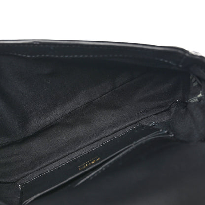 Fendi Nappa FF 1974 Embossed Mini Baguette Black 5 of 9