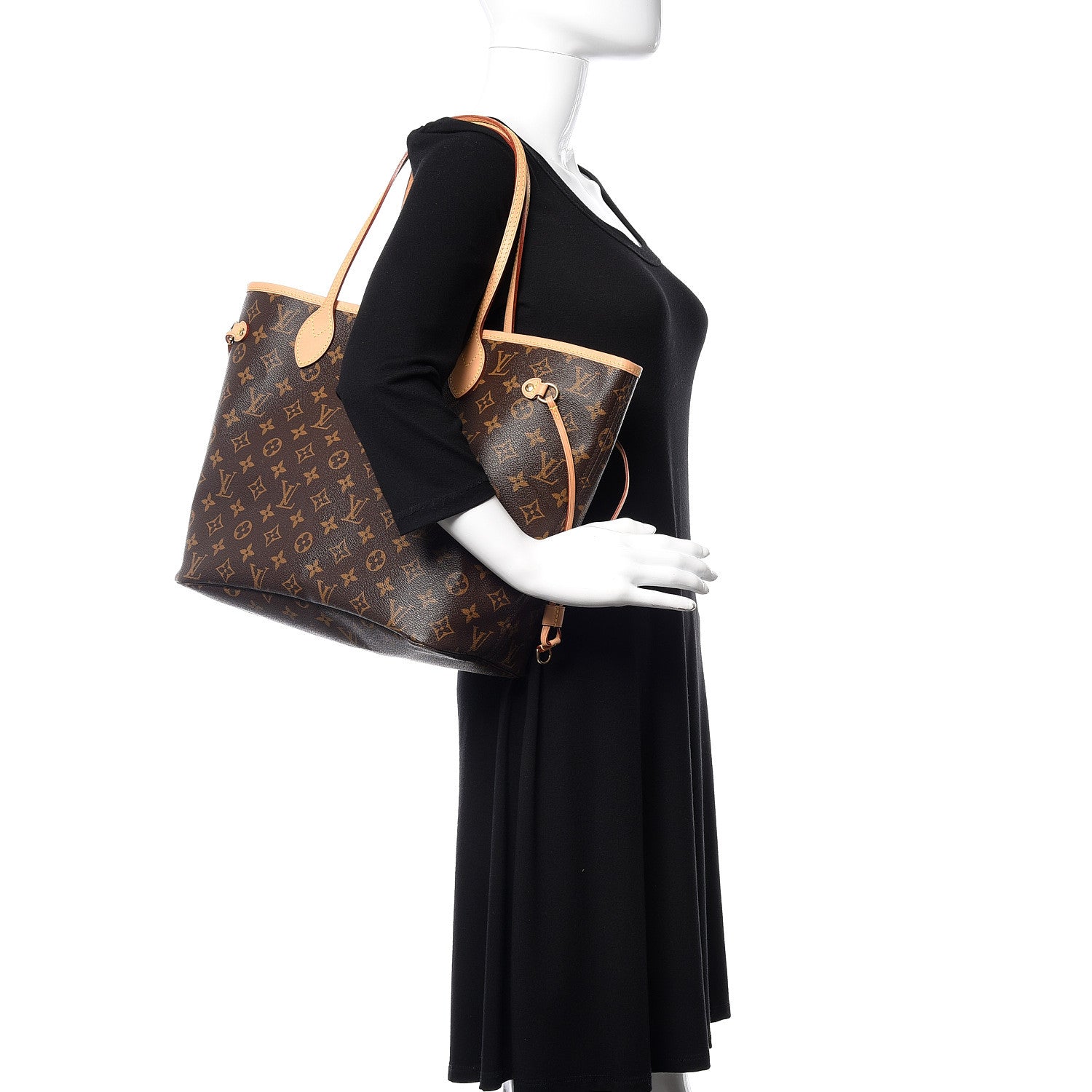 Louis Vuitton Monogram Neo Neverfull MM Pivoine 2 of 11