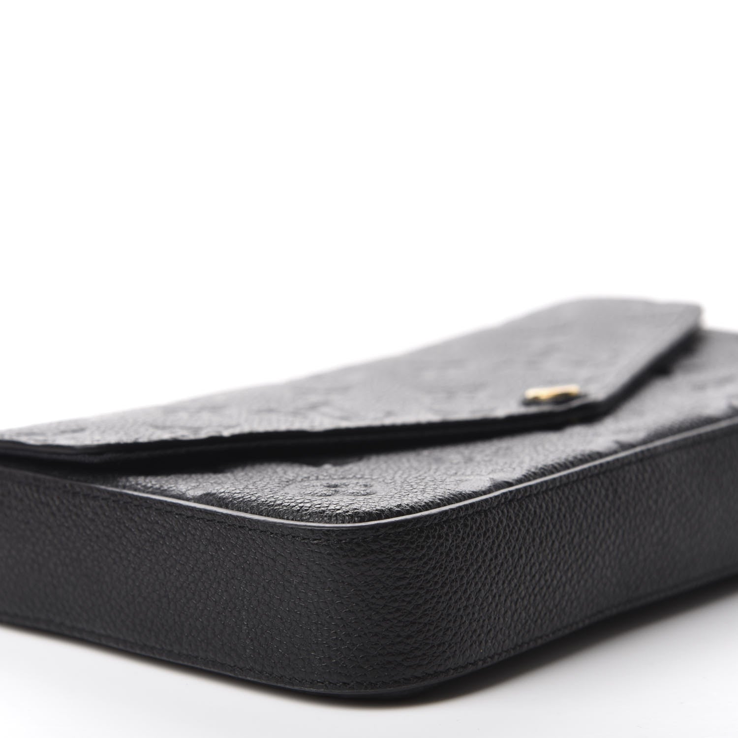 Louis Vuitton Empreinte Pochette Felicie Chain Wallet Black 6 of 13