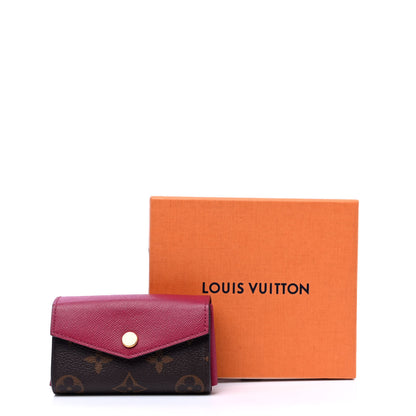 Louis Vuitton Monogram Sarah Multicartes Fuchsia 5 of 5