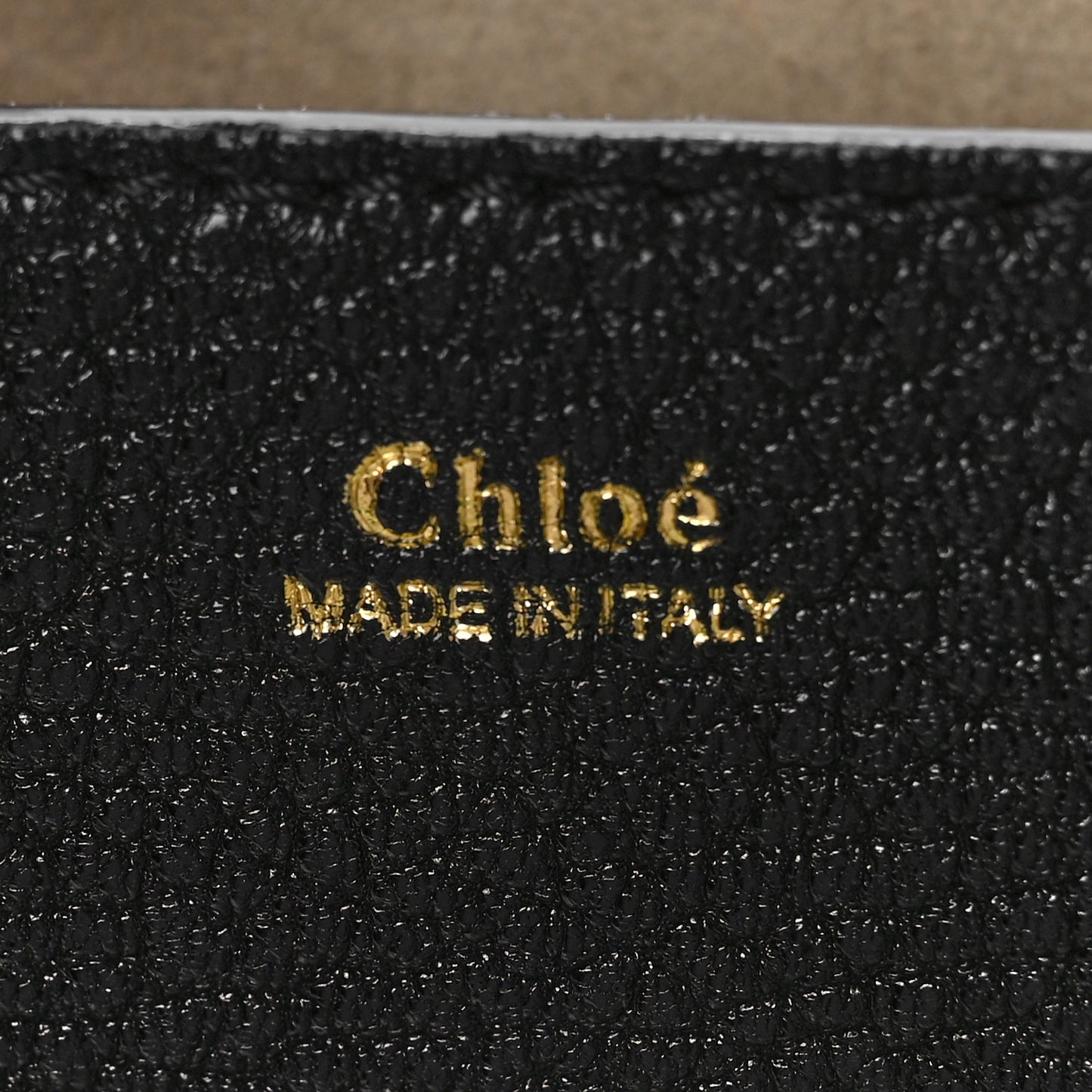 Grained Lambskin Mini Drew Shoulder Bag Black