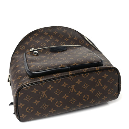 Louis Vuitton Monogram Macassar Josh NM Backpack Black 3 of 8