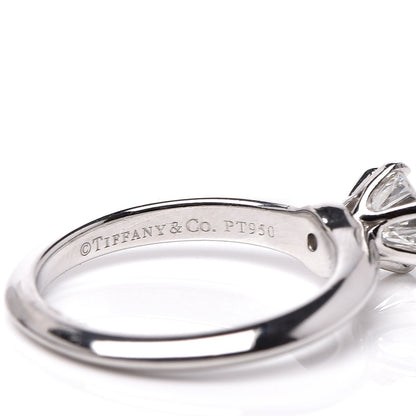 Tiffany Platinum Diamond .70ct Solitaire Engagement Ring 51 5.75 5 of 7