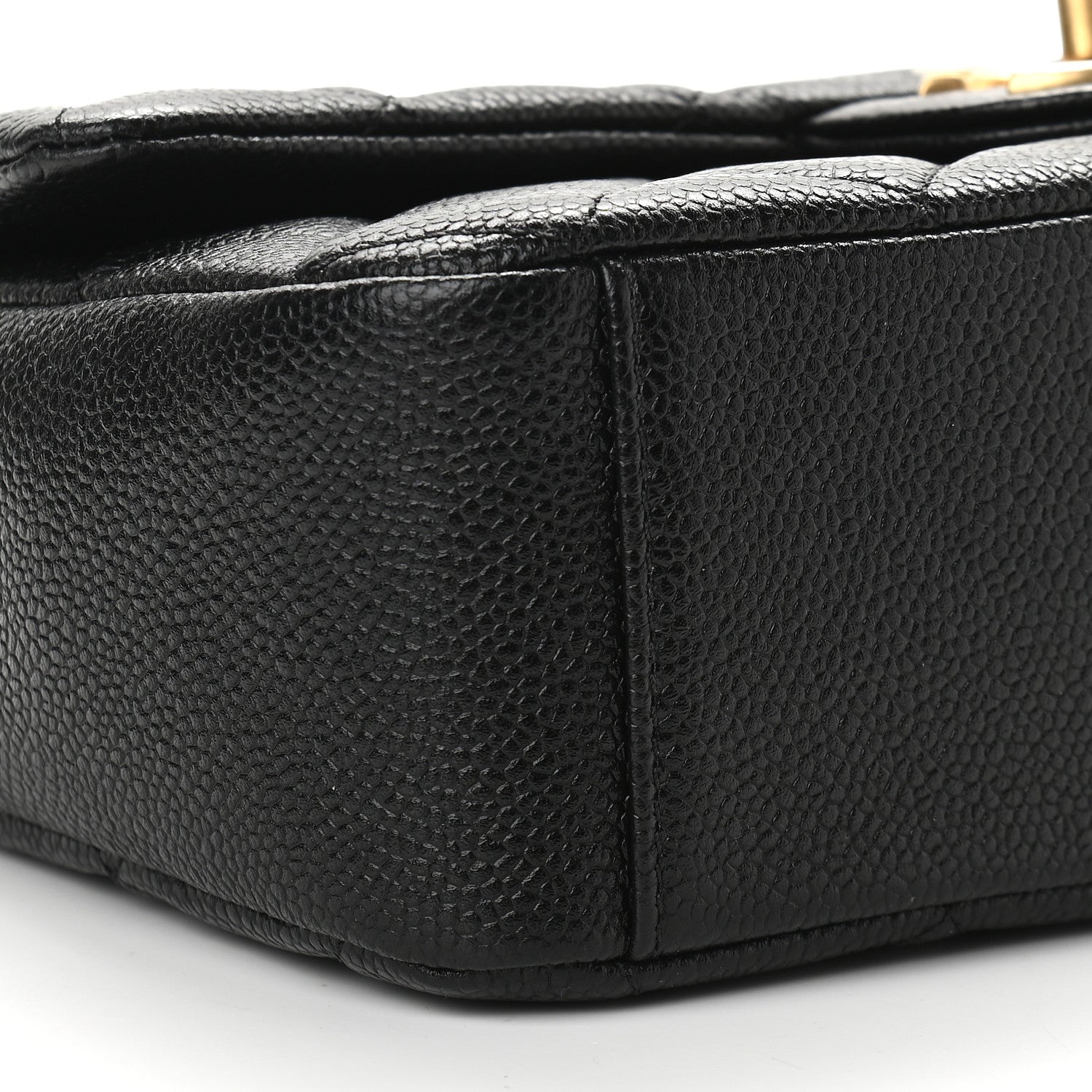 Chanel Caviar Quilted Chain Soul Flap Black 8 of 9