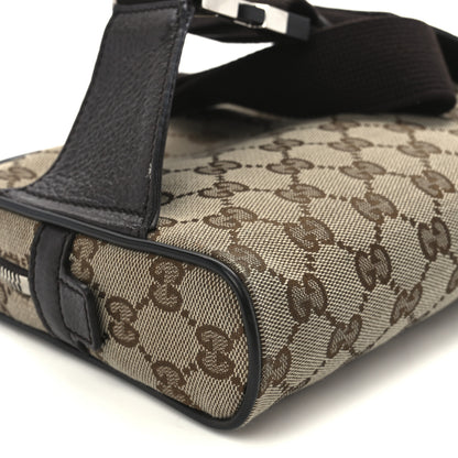Gucci Monogram Belt Bag Dark Brown 13 of 14