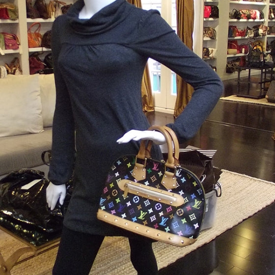 Monogram Multicolor Alma Black