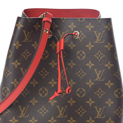 Louis Vuitton Monogram Neonoe MM Coquelicot 7 of 9