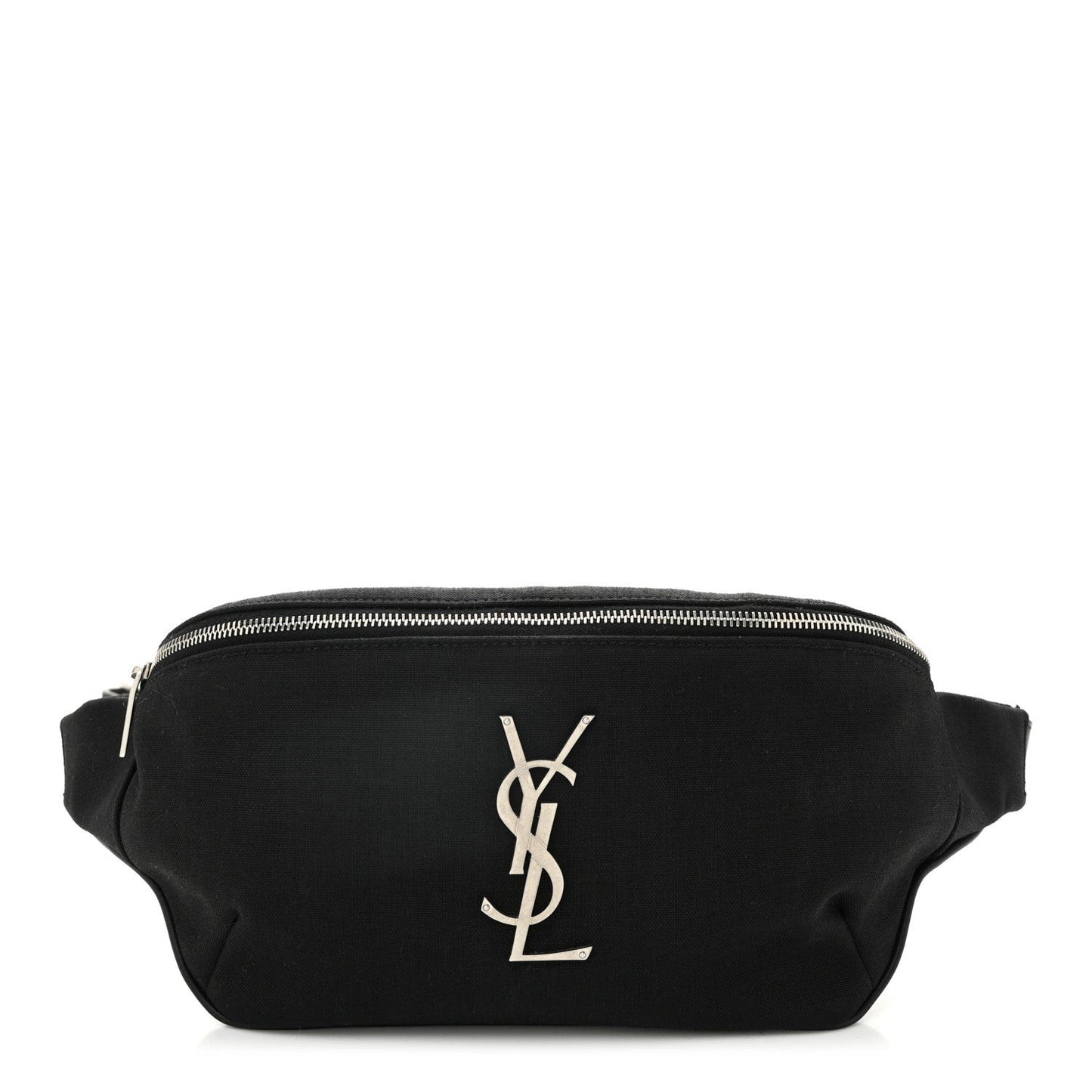 Canvas Monogram Belt Bag Black
