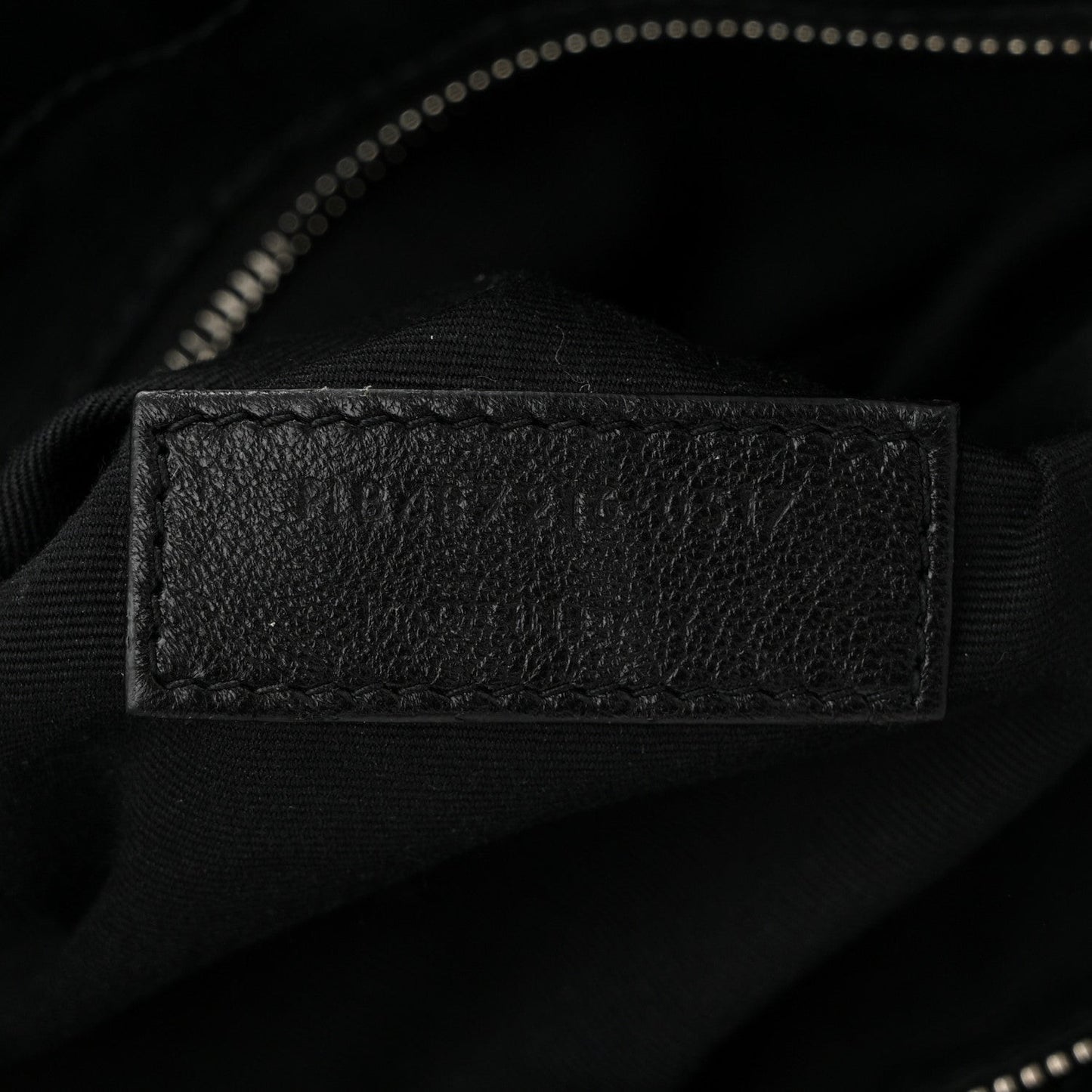 Calfskin Y Quilted Monogram Medium Loulou Chain Satchel Black