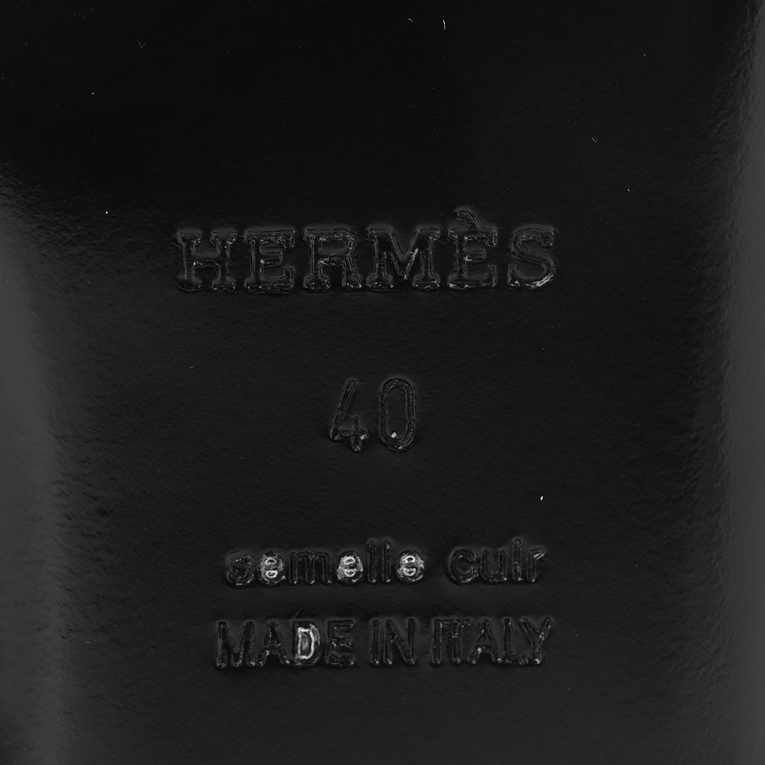 Hermes Heritage Calfskin Oz Mules 40 Naturel 6 of 11