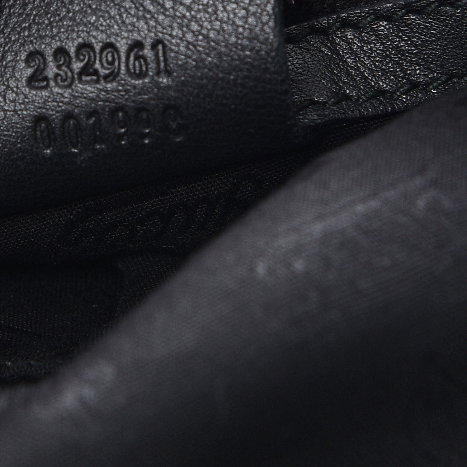 Gucci Guccissima Medium Icon Bit Hobo Black 6 of 7