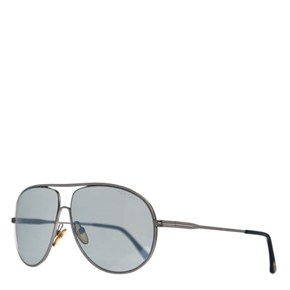 Tom Ford Aviator Sunglasses TF450 Silver 1 of 4