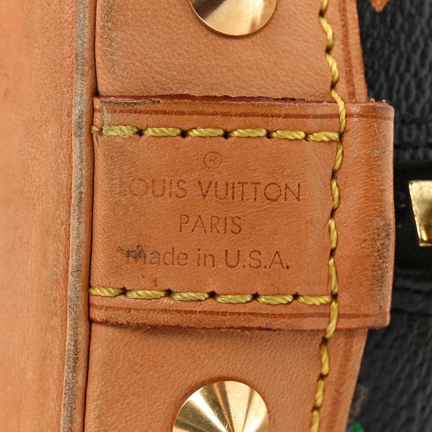 Louis Vuitton Monogram Multicolor Alma Black 6 of 7