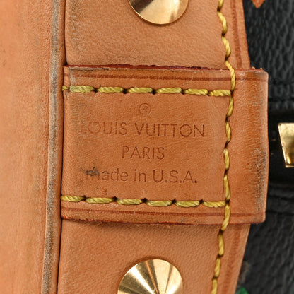 Louis Vuitton Monogram Multicolor Alma Black 6 of 7