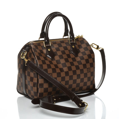 Louis Vuitton Damier Ebene Speedy Bandouliere 25 3 of 8