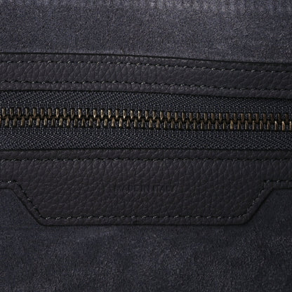 Celine Drummed Calfskin Mini Luggage  Kohl 6 of 9