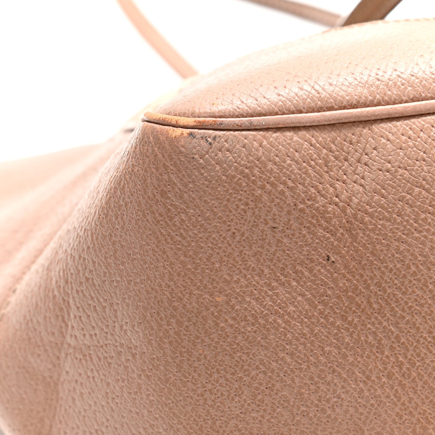 Monogram Medium Bree Zippered Tote Beige Dark Cipria