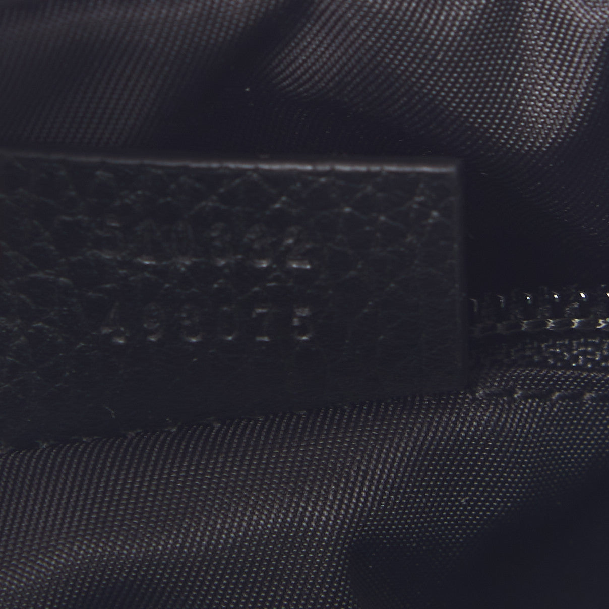 Gucci Nylon Monogram Tote Black 6 of 8