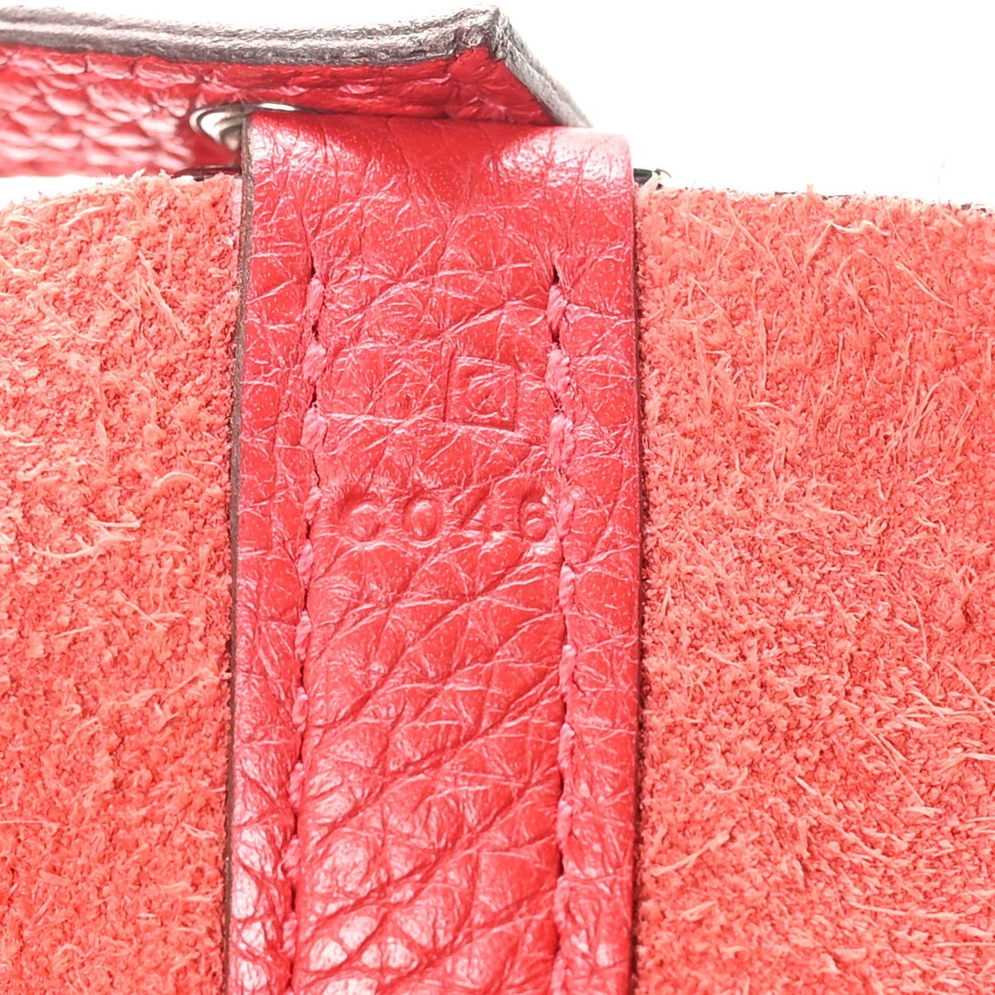 Taurillon Clemence Picotin Lock 22 MM Rouge Vif