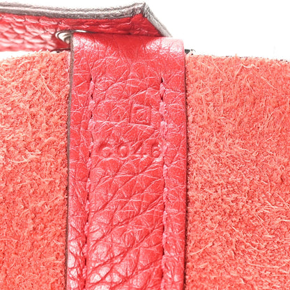 Hermes Taurillon Clemence Picotin Lock 22 MM Rouge Vif 7 of 7