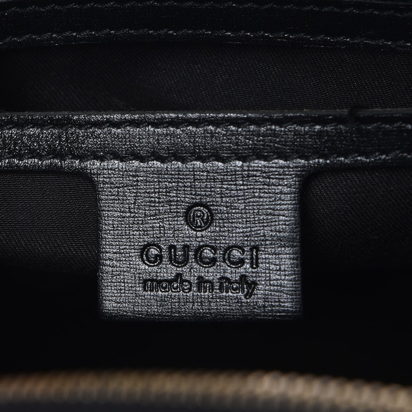 GG Plus Monogram Embellished Medium Joy Boston White Black