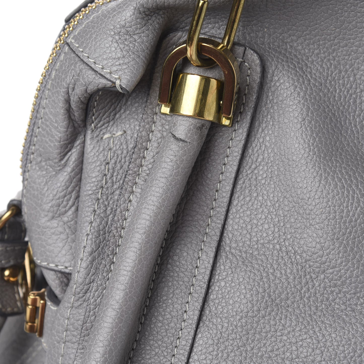 Calfskin Medium Paraty Cashmere Grey