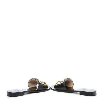 Christian Dior Calfskin Dio(r)evolution 10mm Slide Sandals 38 Black 6 of 10