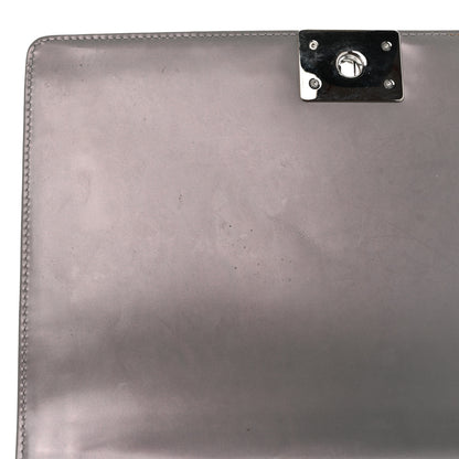 Chanel Glazed Calfskin Large Boy Flap Grey 8 of 18