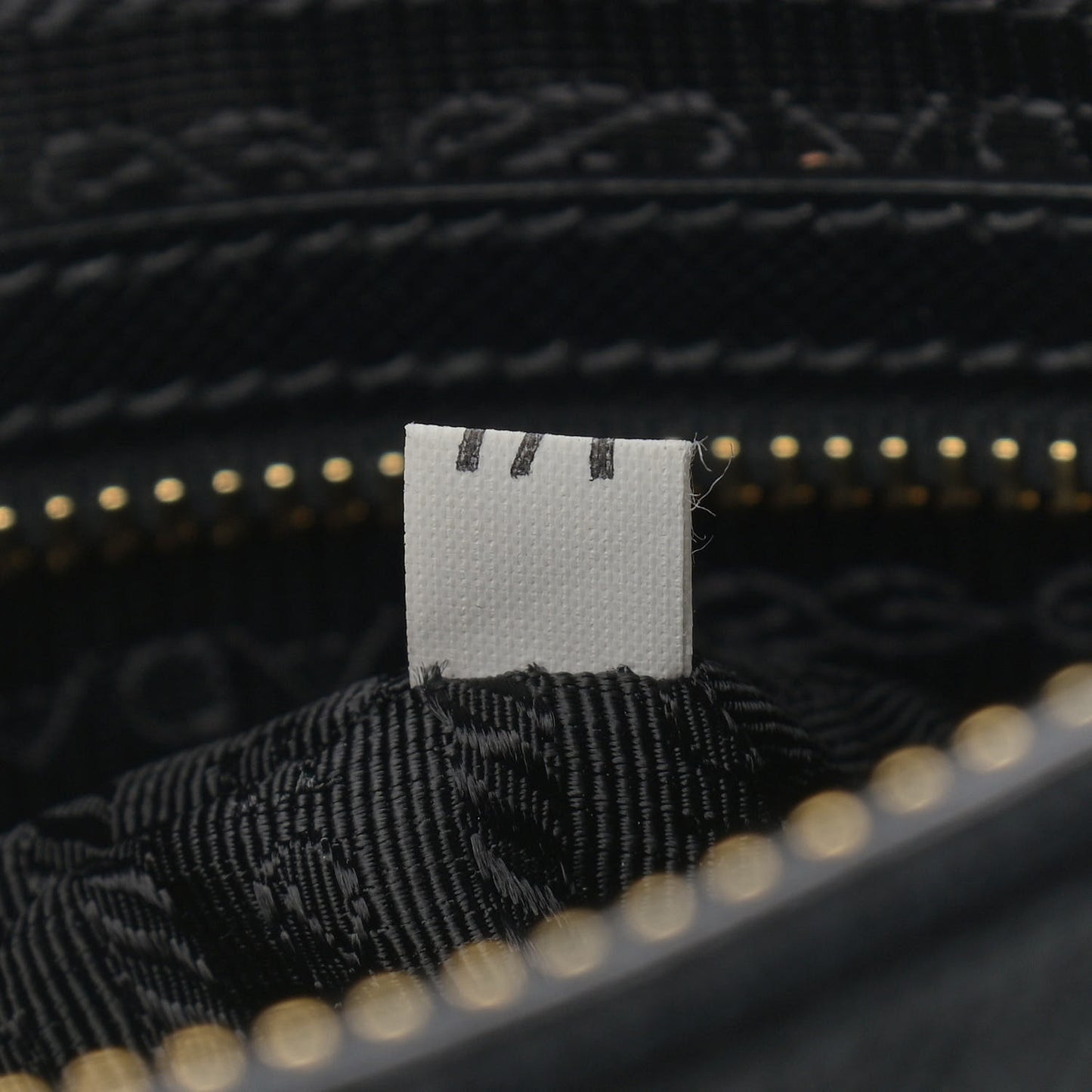 Saffiano Lux Shoulder Bag Black