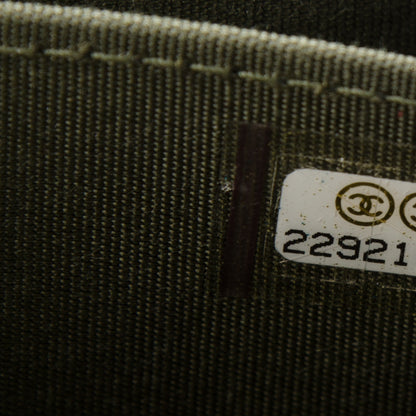 Chanel Caviar Quilted Boy Zip Around Coin Purse Wallet Black 7 of 7