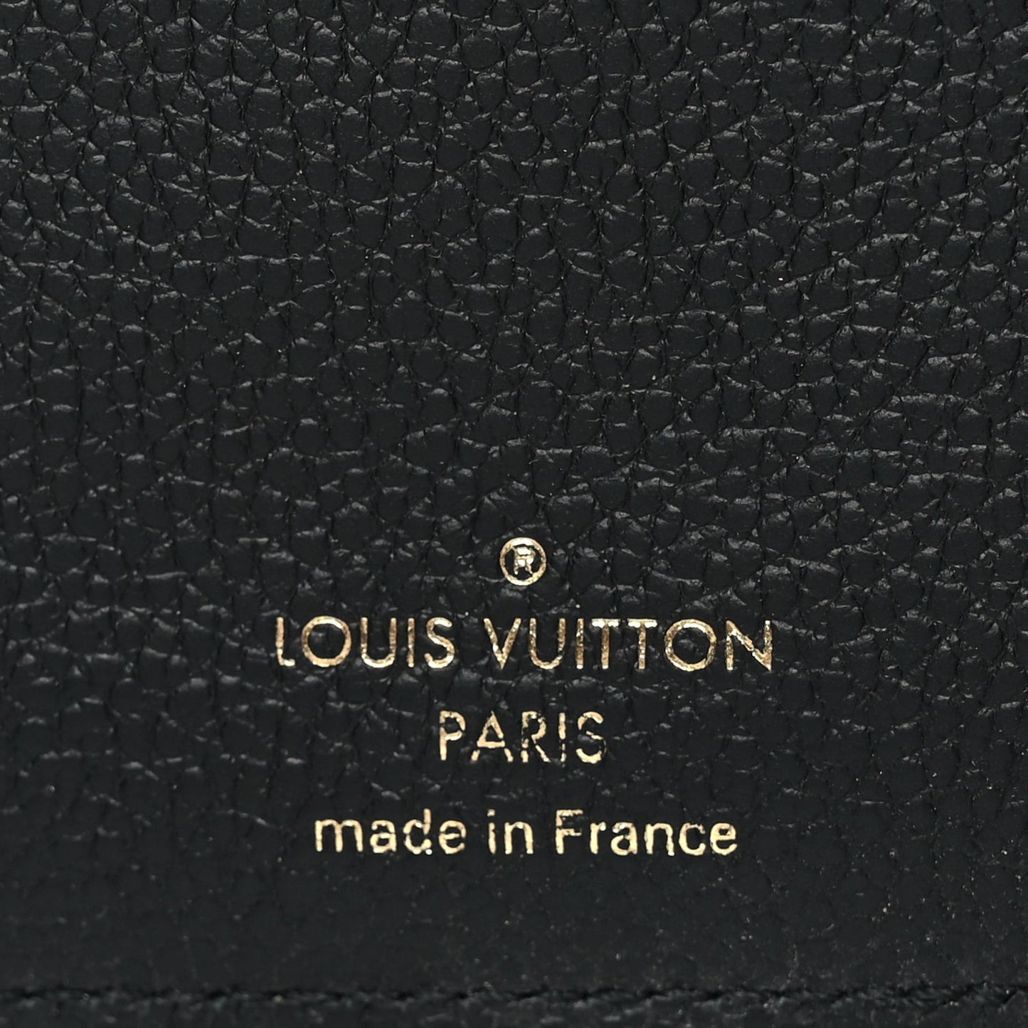 LOUIS VUITTON Monogram Pallas Compact Wallet NM Black