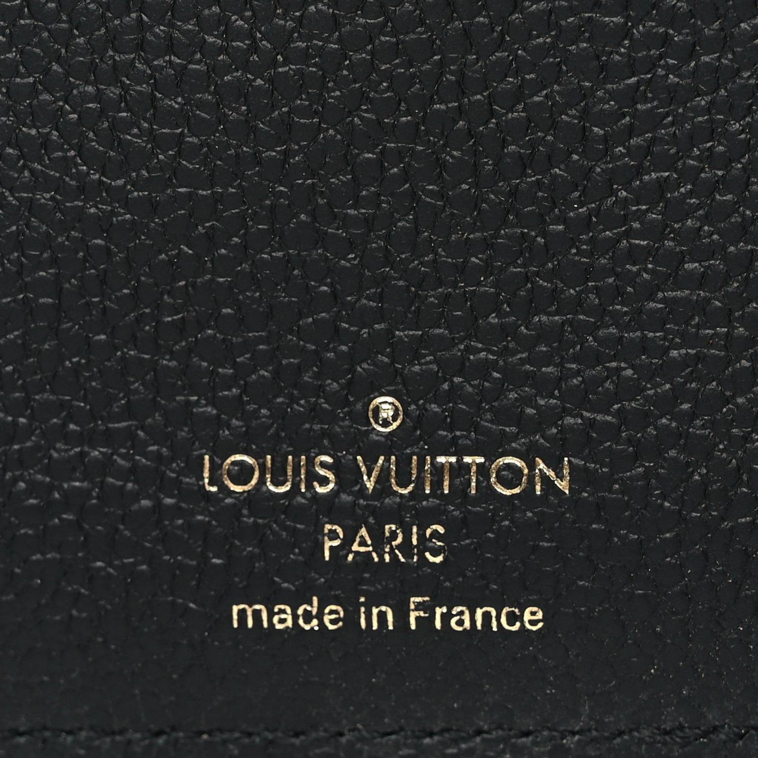 Louis Vuitton LOUIS VUITTON Monogram Pallas Compact Wallet NM Black 5 of 9
