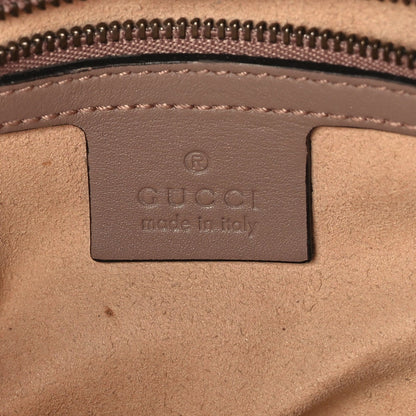 Gucci Calfskin Matelasse Medium GG Marmont Chain Shoulder Bag  Porcelain Rose 5 of 9
