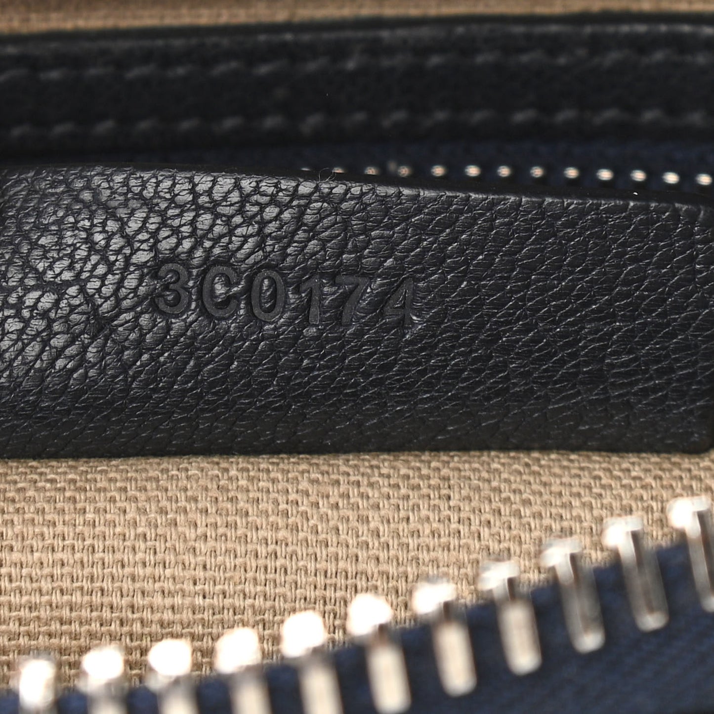 Sugar Goatskin Mini Antigona Navy