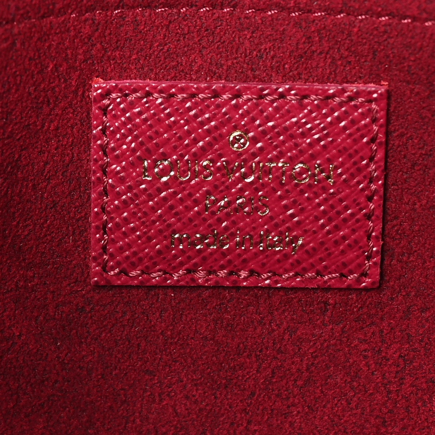 Louis Vuitton Monogram Pochette Felicie Chain Wallet Fuchsia 7 of 7