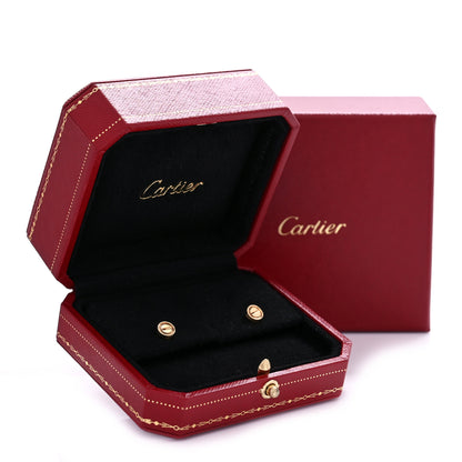 Cartier 18K Yellow Gold LOVE Earrings 5 of 5