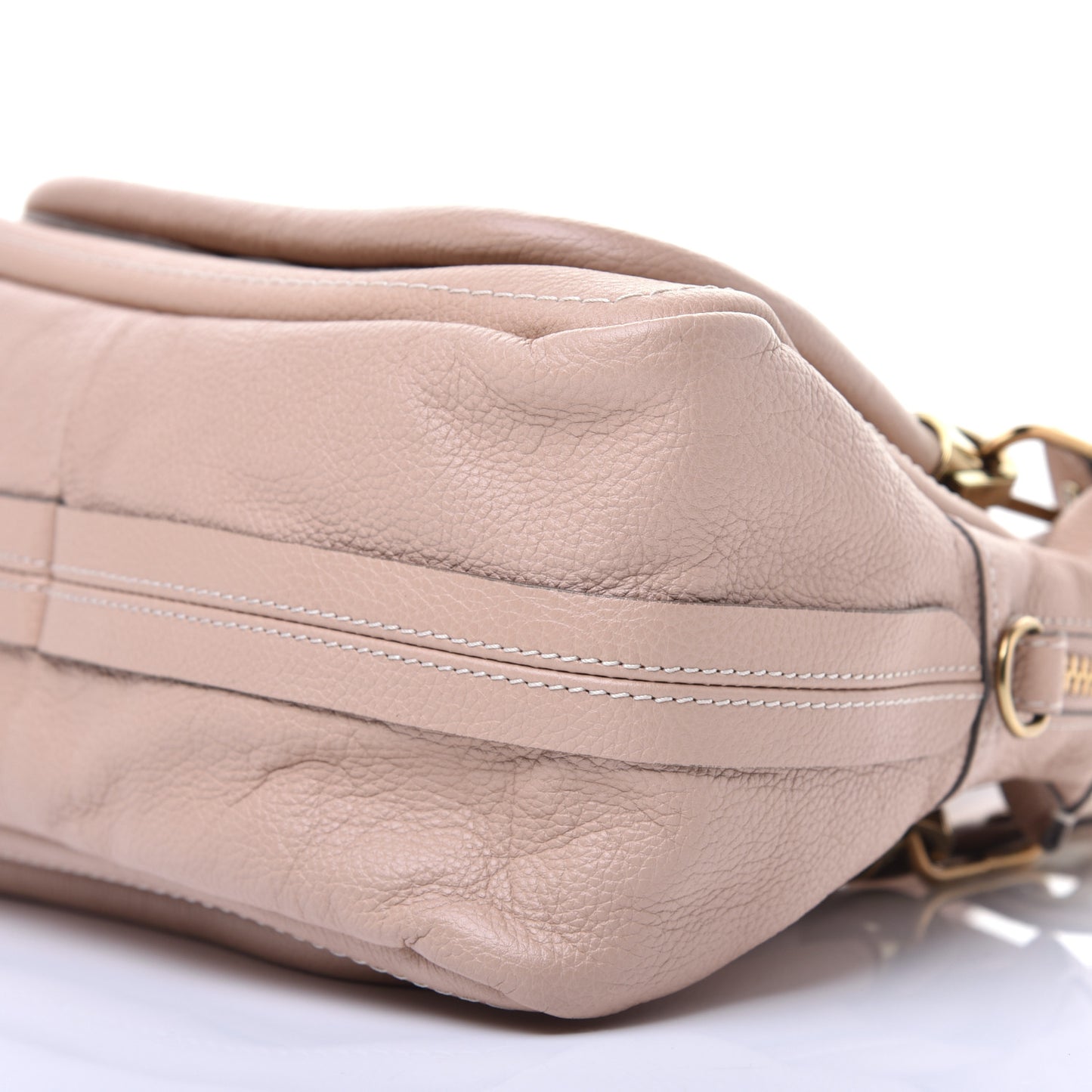 Calfskin Small Paraty Blush Nude