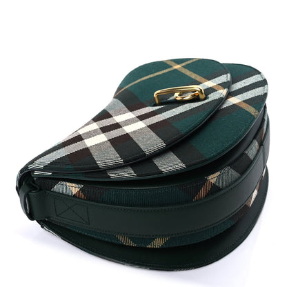 Burberry Jacquard Check Medium Rocking Horse Crossbody Ivy Ivy 8 of 8