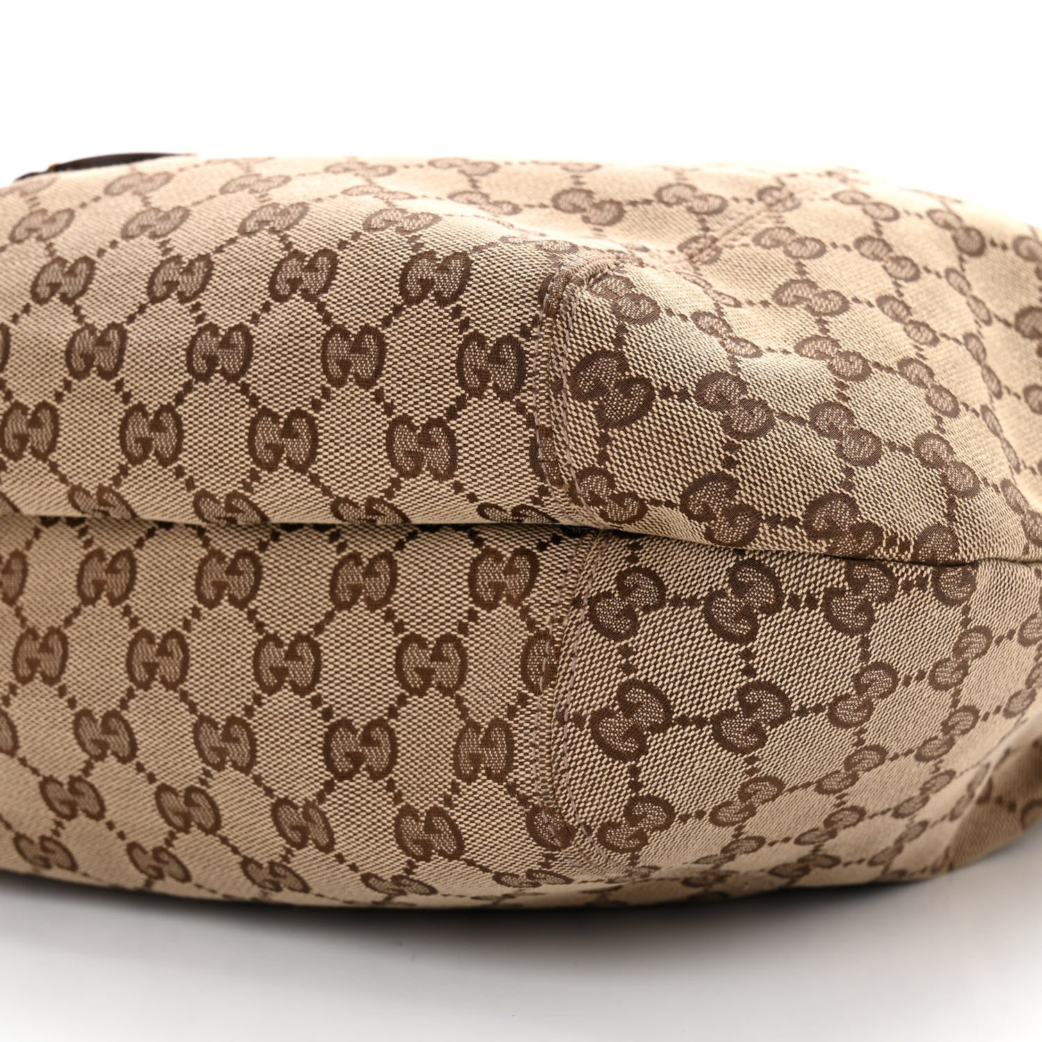 Gucci Monogram Medium Brick Lane Hobo Brown 10 of 12