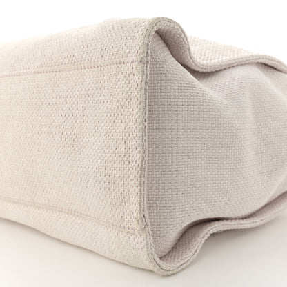 Chanel Woven Straw Raffia Medium Deauville Tote Pink 10 of 11