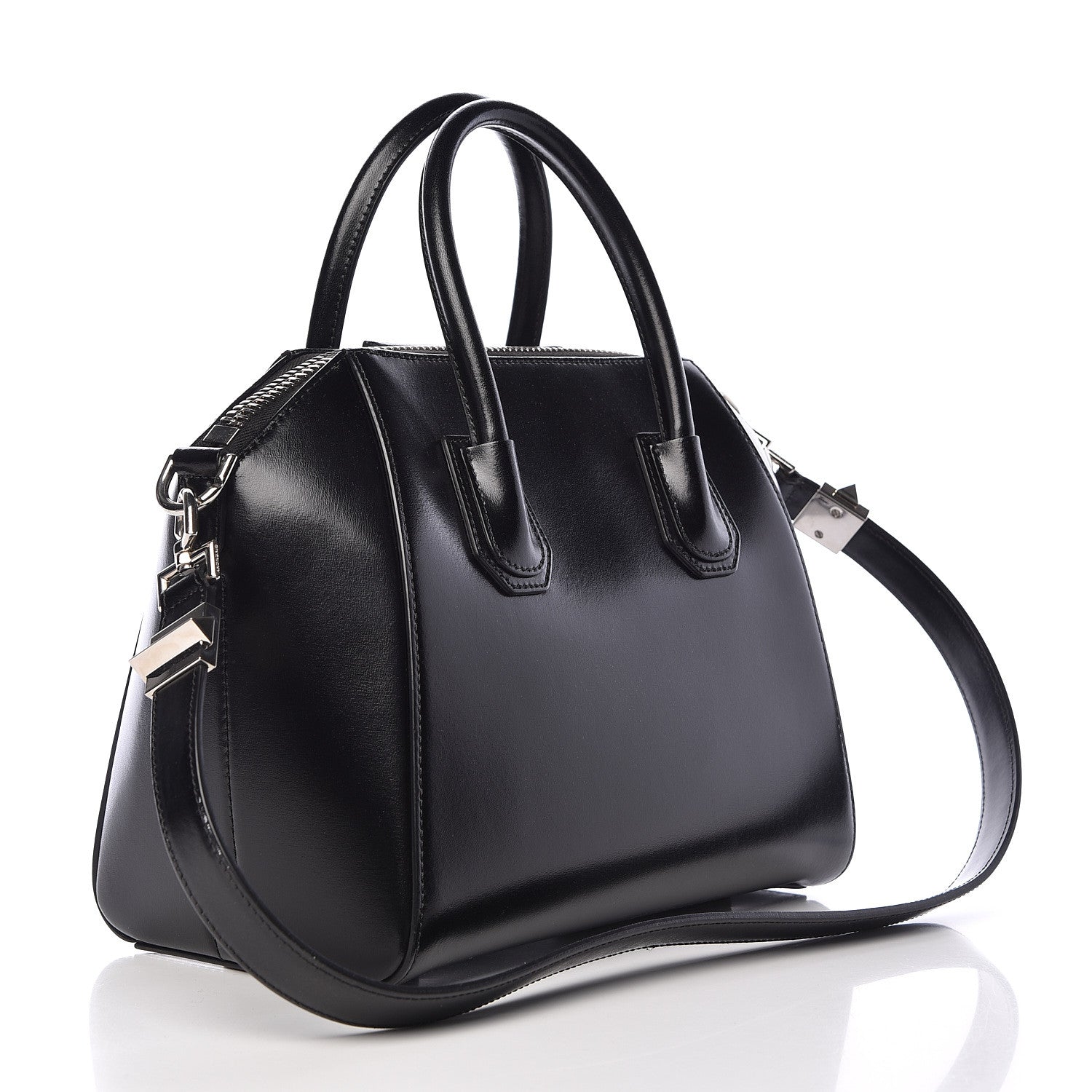 Givenchy Shiny Lord Calfskin Small Antigona Black 3 of 11