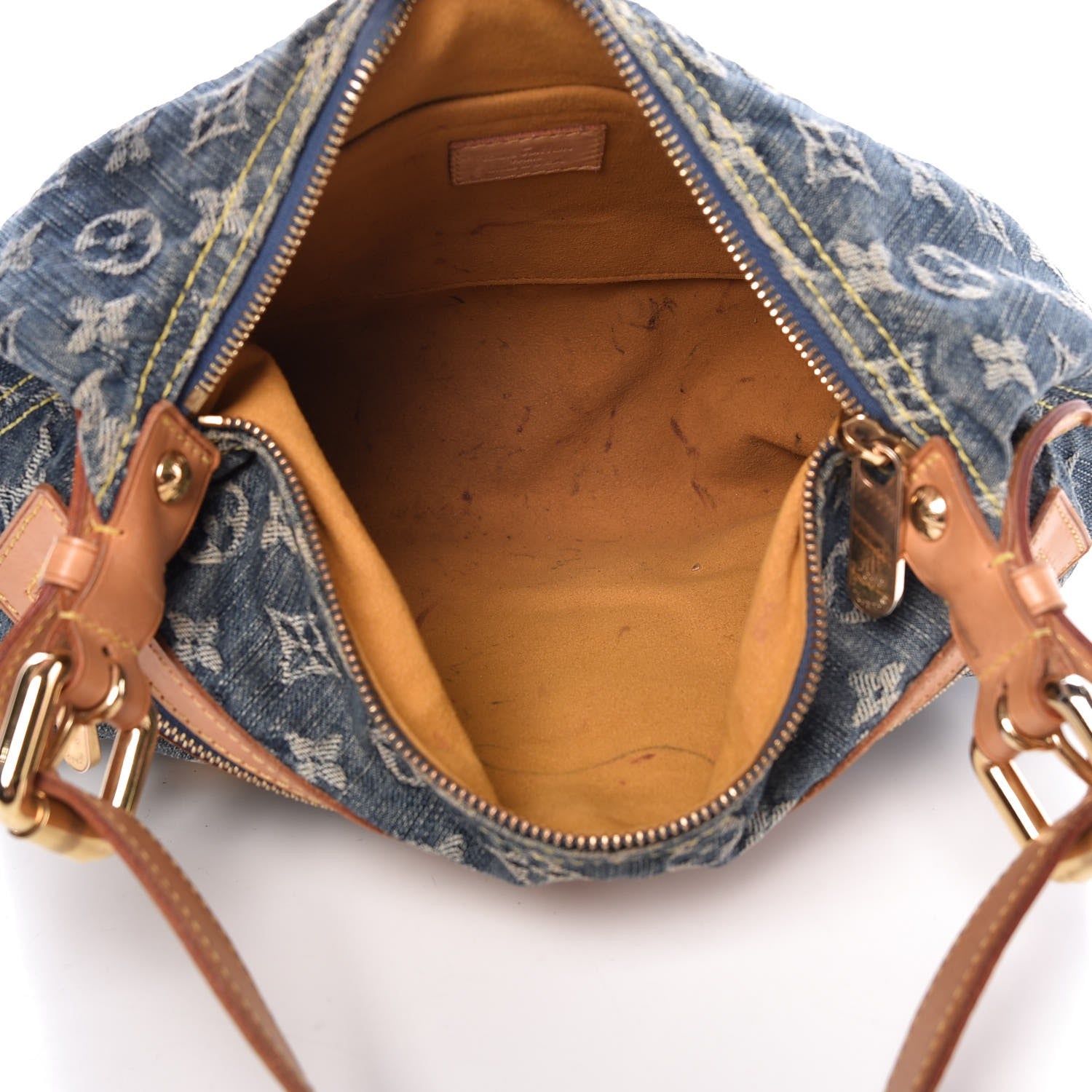 Louis Vuitton Monogram Denim Baggy PM Blue 5 of 16