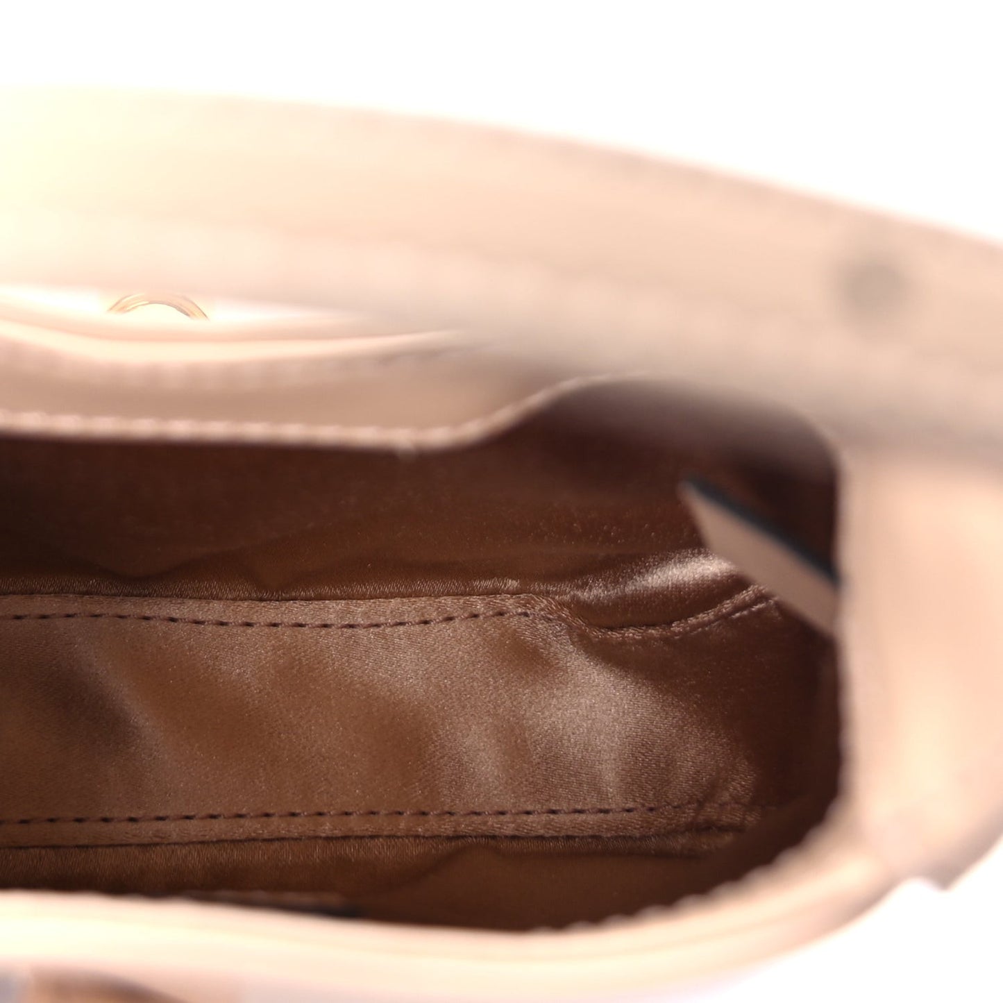 Boarded Dyana Lux Calfskin Super Nano Jackie 1961 Hobo  Beige