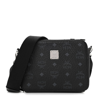 MCM Visetos Small Klassik Box Bag Black 1 of 10