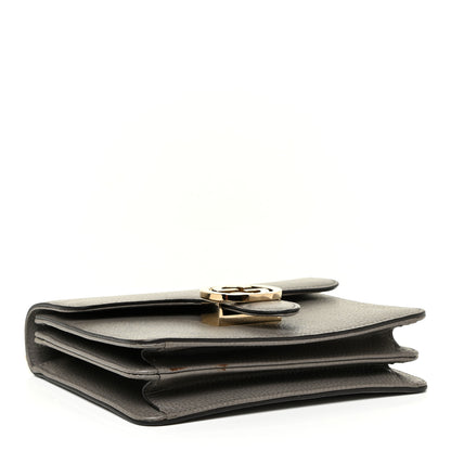 Gucci Dollar Calfskin Small Interlocking G Shoulder Bag Loess 4 of 16